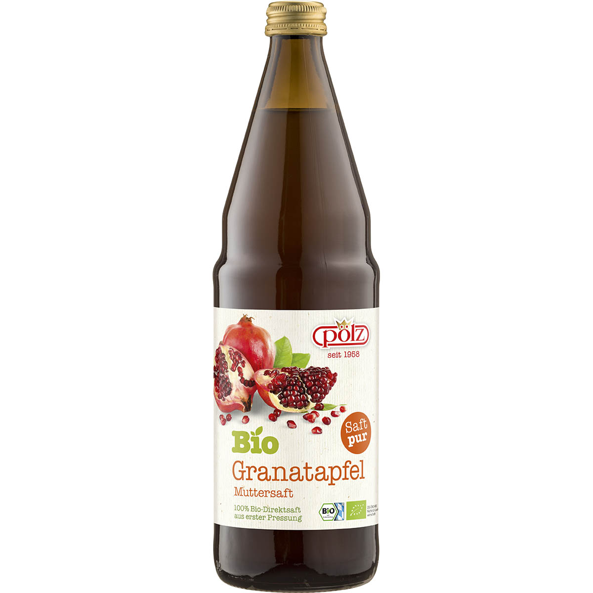 Pölz Bio Granatapfel Muttersaft 0,75 l