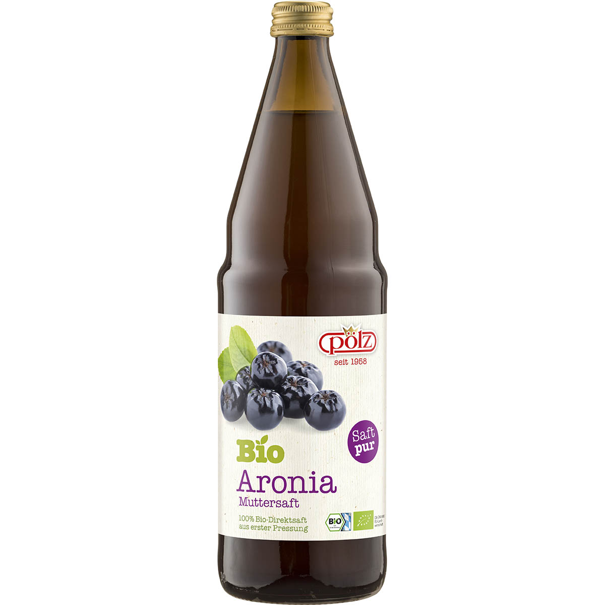 Pölz Bio Aronia Muttersaft 0,75 l